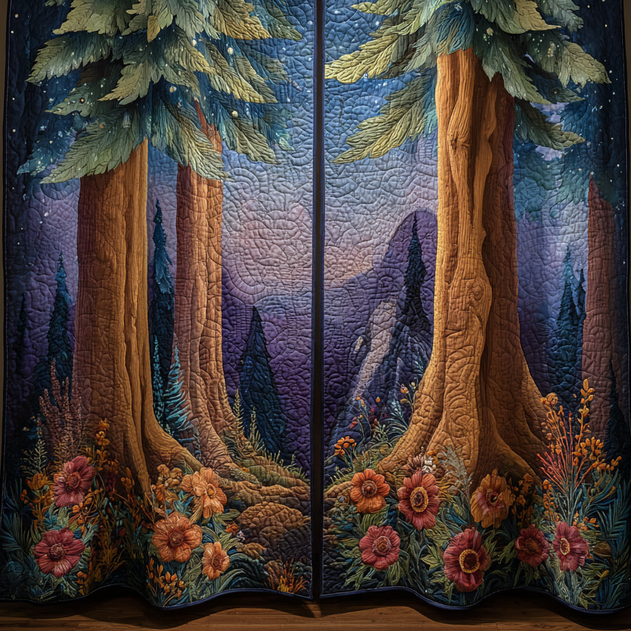 Quilted Curtains | Hidden Grove
