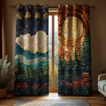 Quilted Curtains | Woodland Retreat