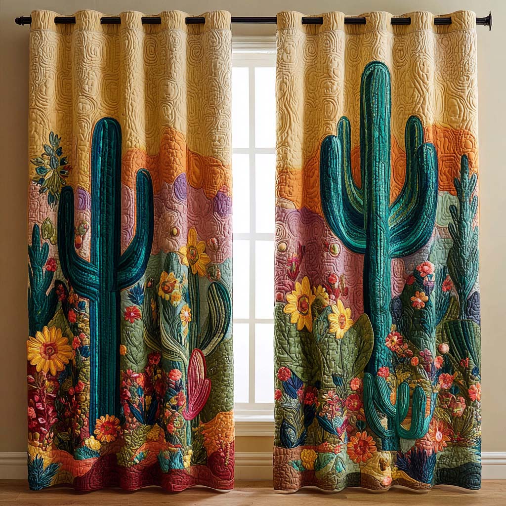 Quilted Curtains | Dawn