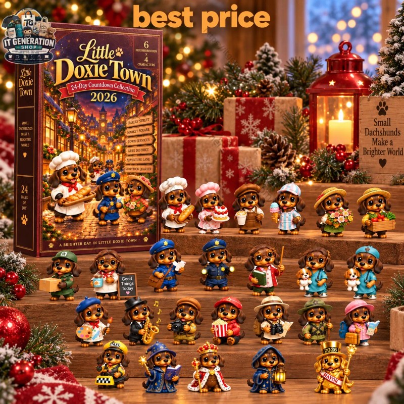 Dachshunds in Costume Advent Calendar – 24 Mini Figures – image 1