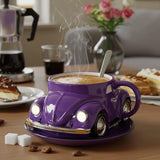 BEETLEBREW | Purple Car Mug, view 2
