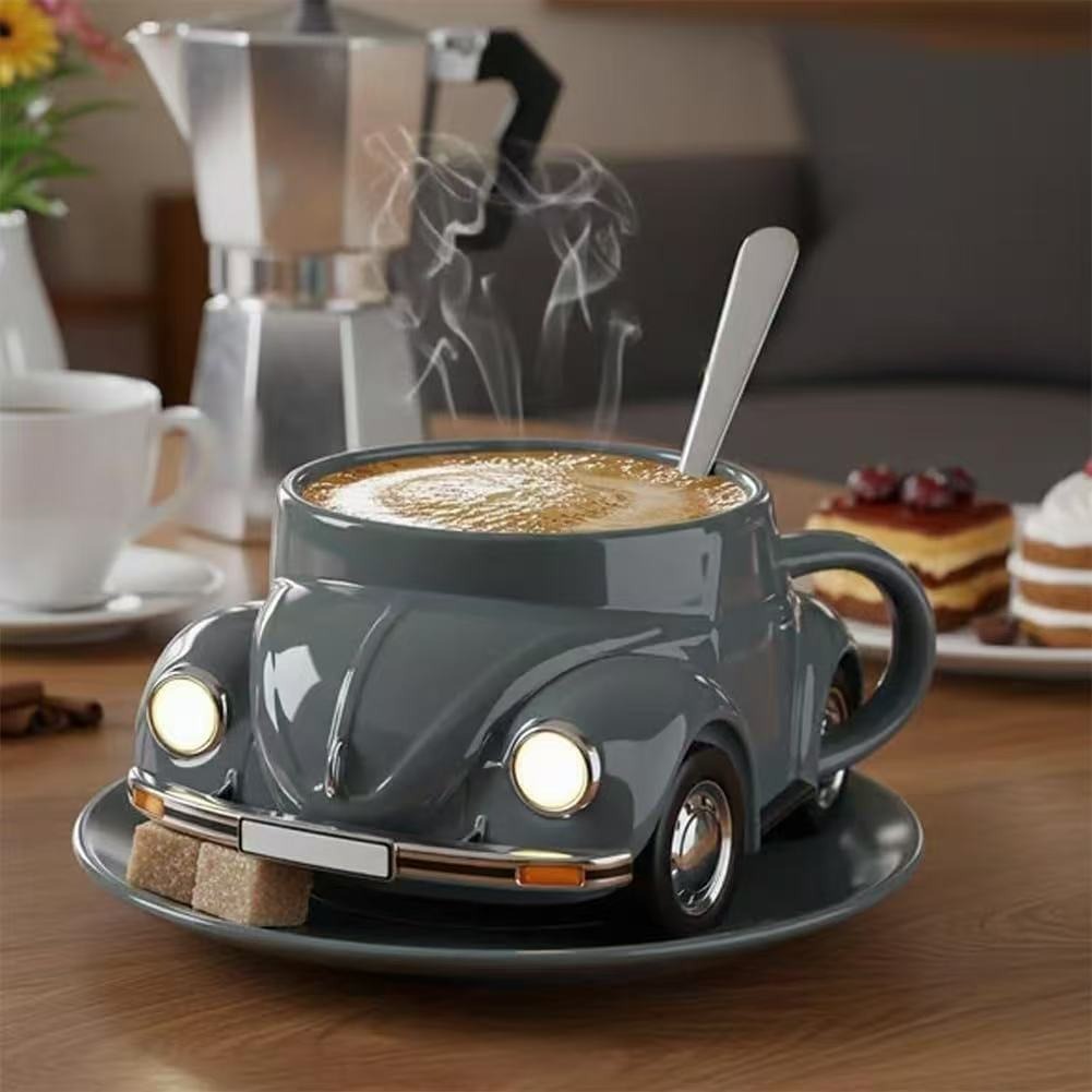 GREYBREW | Classic Car Ceramic Mug, view 2