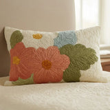 Quilted Pillowcase | Retro Daisies