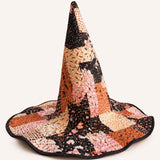 Quilted Witch Hat – Cute Halloween Patchwork – product image 1