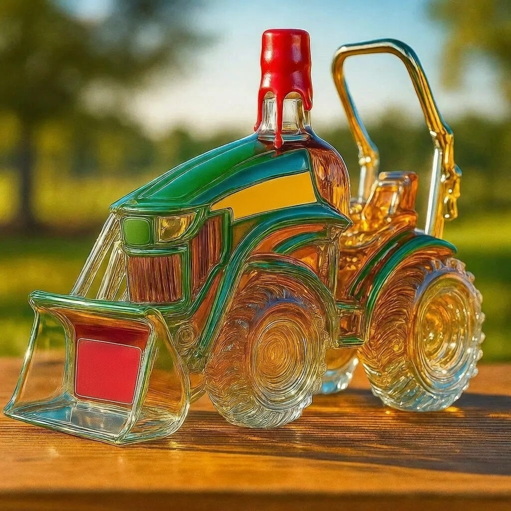 Tractor Design Whisky Decanter