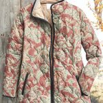 Quilted Jacket with Ornaments in Dusty Pink – product image 2