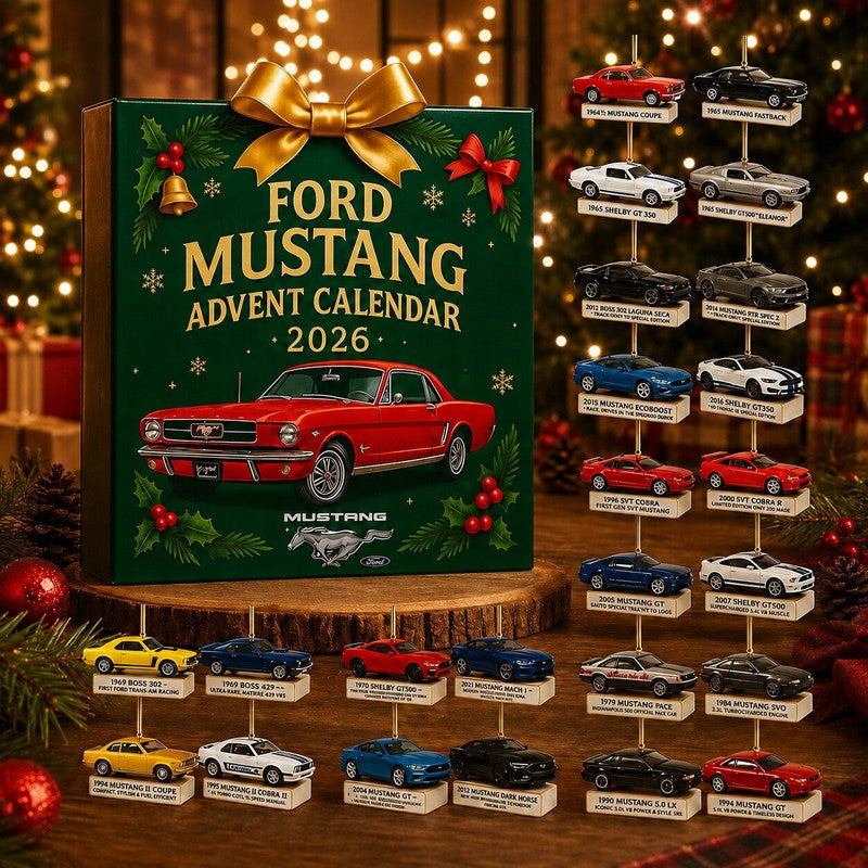 Ford Mustang Advent Calendar 2026 – image 1