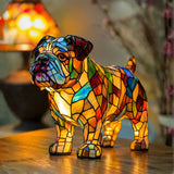 Ben | Stained-Glass-Style Lamp
