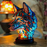 Akela | Stained-Glass-Style Lamp