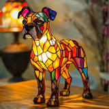 Rocky | Stained-Glass-Style Lamp