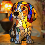Charlie | Stained-Glass-Style Lamp