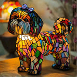 Lilly | Stained-Glass-Style Lamp