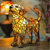 Rex | Stained-Glass-Style Lamp