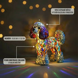 Curly | Stained-Glass-Style Lamp