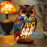 Rosie | Stained-Glass-Style Lamp