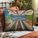 Quilted Pillowcase | Golden Dragonfly, view 2