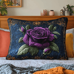 Quilted Pillowcase | Lavender Elegance