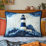 Quilted Pillowcase | Lighthouse Breeze