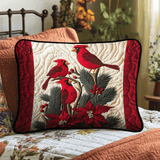 Quilted Pillowcase | Crimson Wings