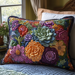 Quilted Pillowcase | Succulent