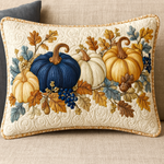 Quilted Pillowcase | Rustic Blue