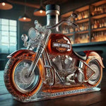 Sculpted Motorcycle Whisky Decanter