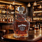 Sculpted Owl Whisky Decanter, view 2