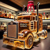 Sculpted Truck Whisky Decanter