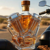 V-Twin Engine Whisky Decanter