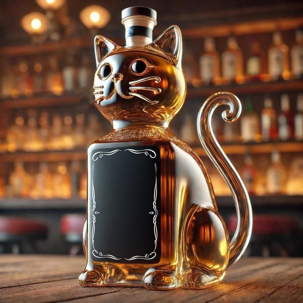 Cat Whisky Decanter
