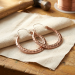 Ember Copper Earrings – product image 1