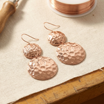 Solstice Copper Earrings – product image 1