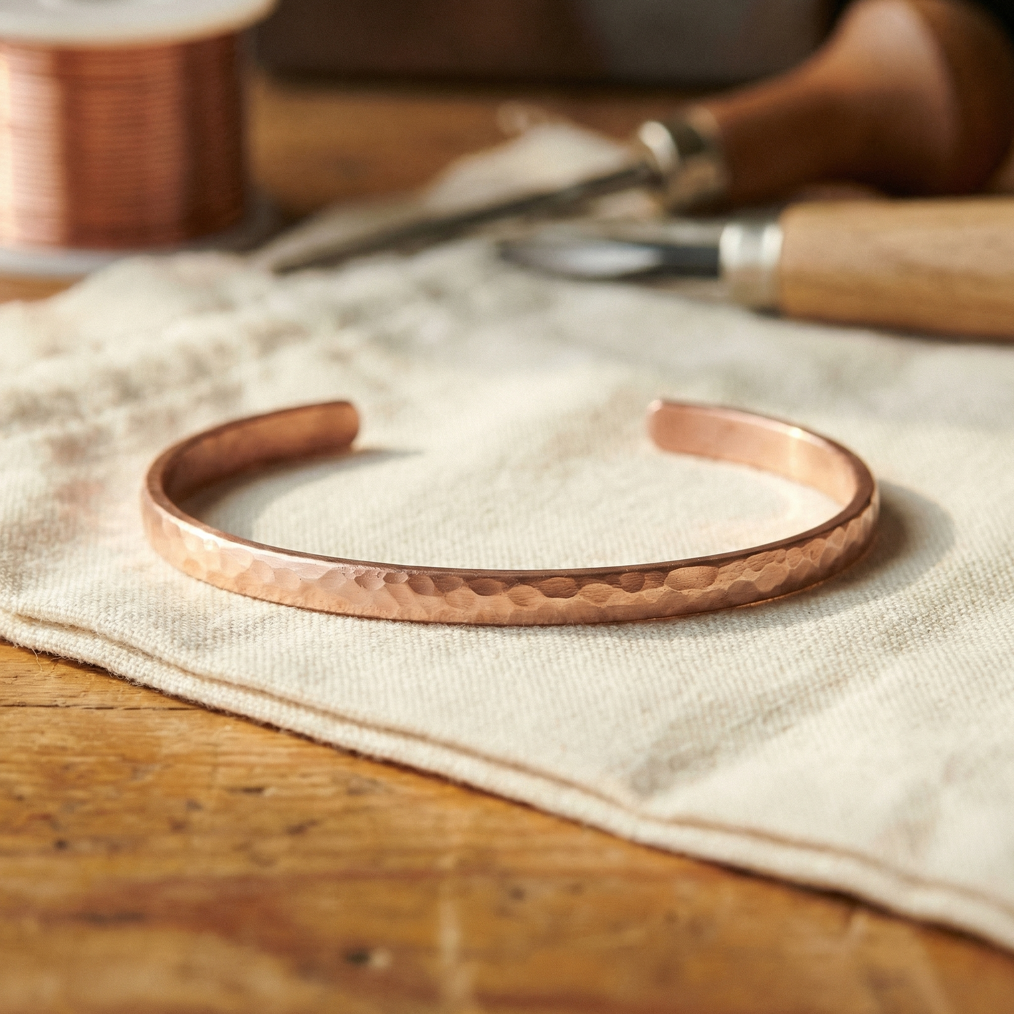 Sand Copper Anklet – product image 2