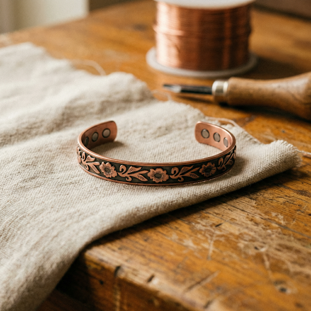 Vine Copper Bracelet – product image 1