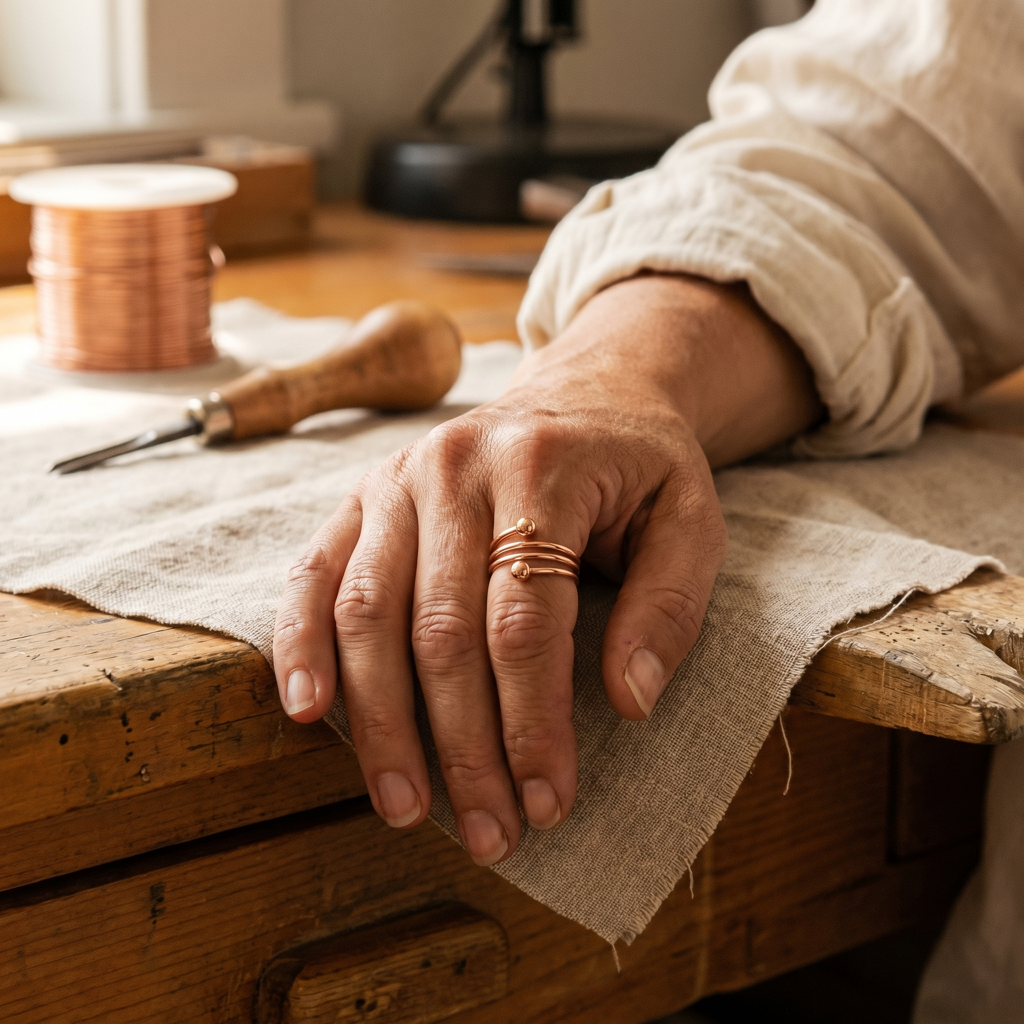 Silt Copper Ring – product image 2