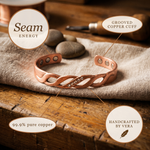 Seam Copper Bracelet – product image 5