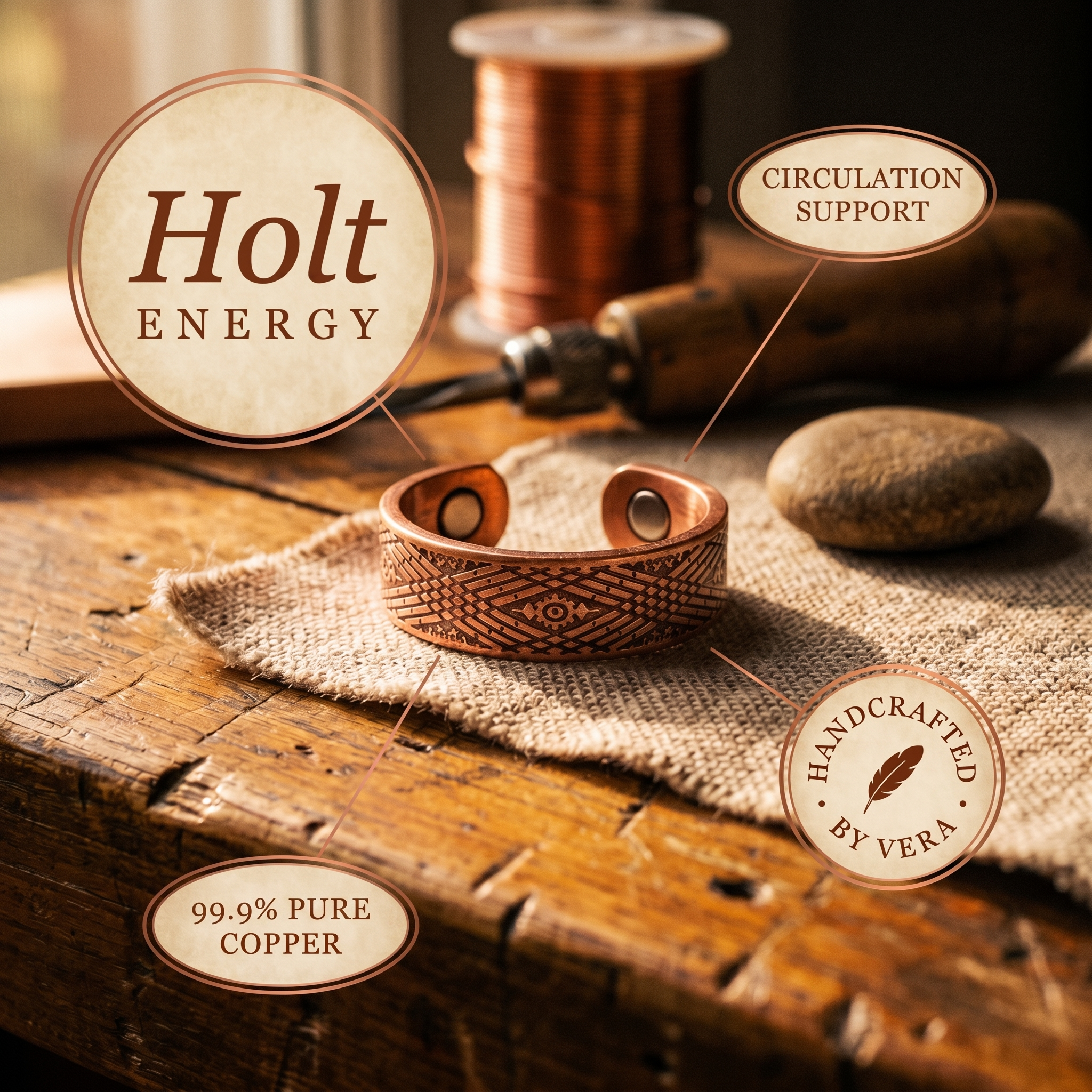 Holt Copper Ring – product image 5