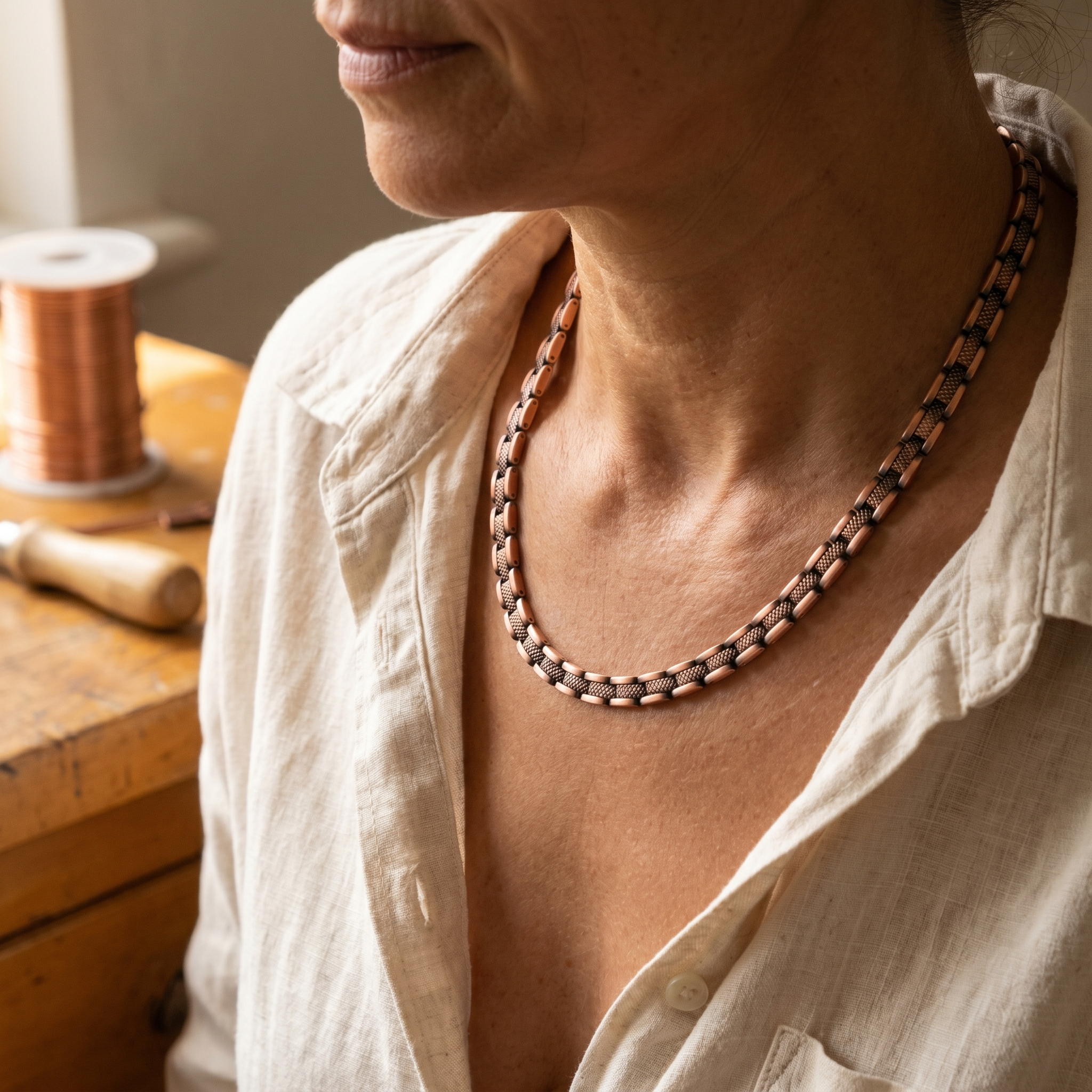 Haze Copper Necklace – product image 1