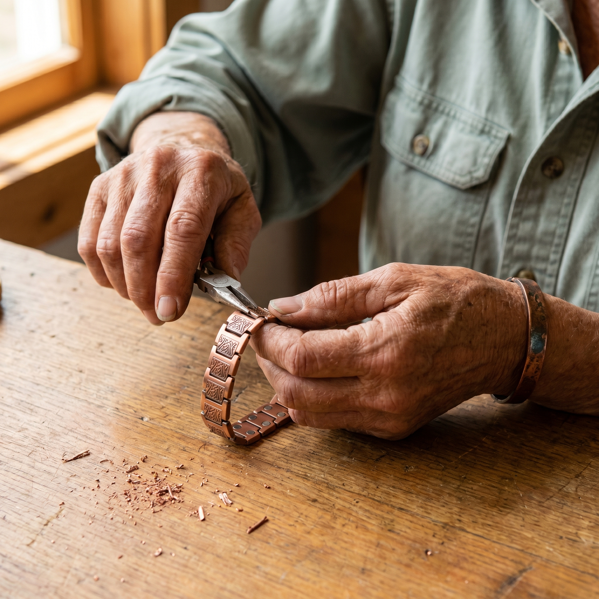 Glen Men's Copper Bracelet – product image 4