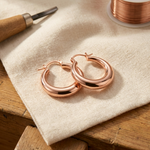 Marl Copper Earrings – product image 1