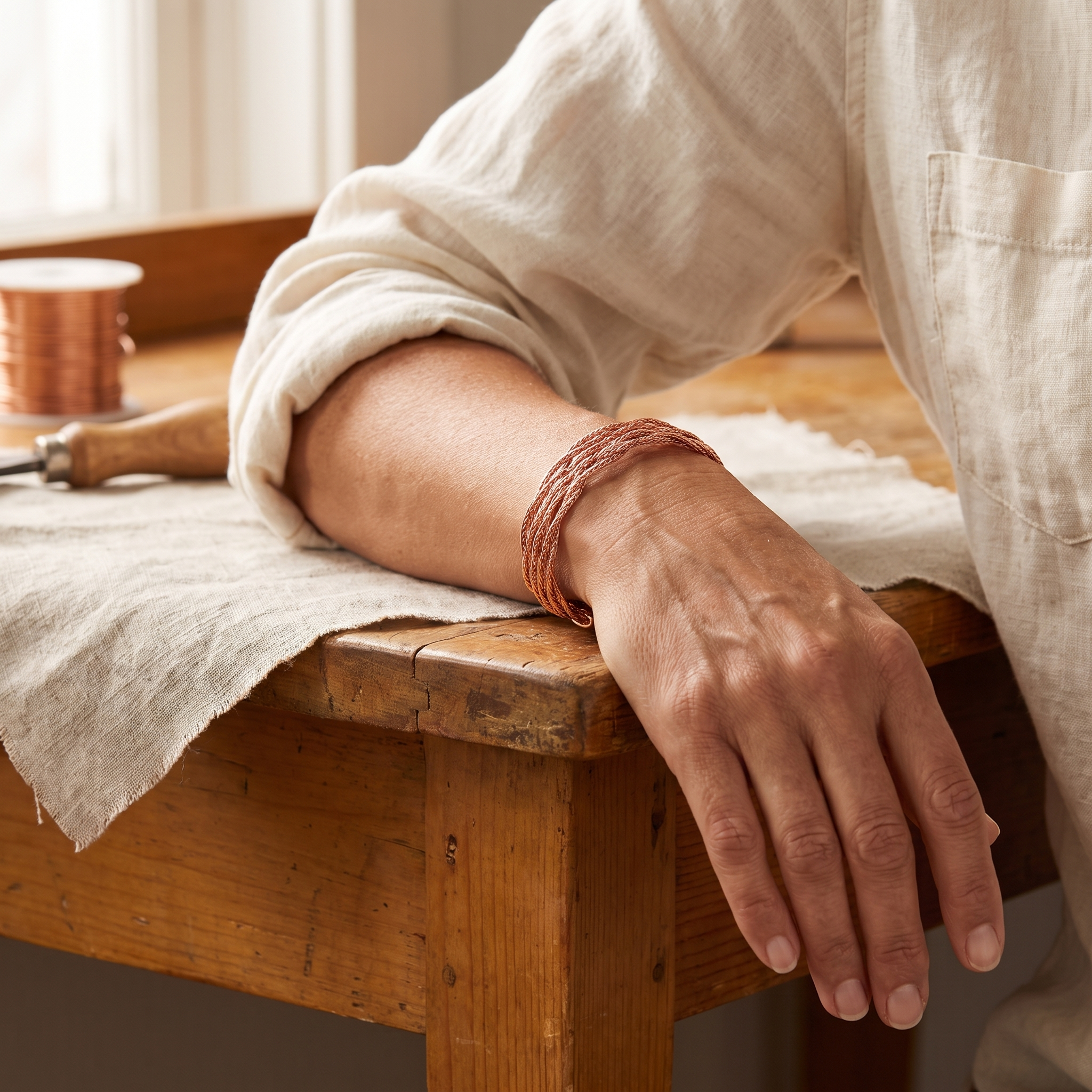 Elk Copper Bracelet – product image 2