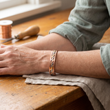 Bud Copper Bracelet – product image 2