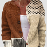 Patchwork-Style Cardigan – product image 1