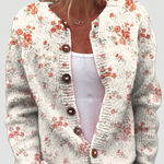 Cardigan with Ditsy Floral Print – product image 1