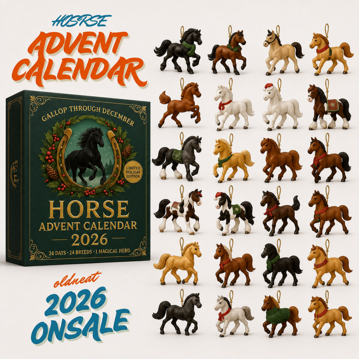 Christmas Horses Advent Calendar 2026 – Gallop Through December – image 4