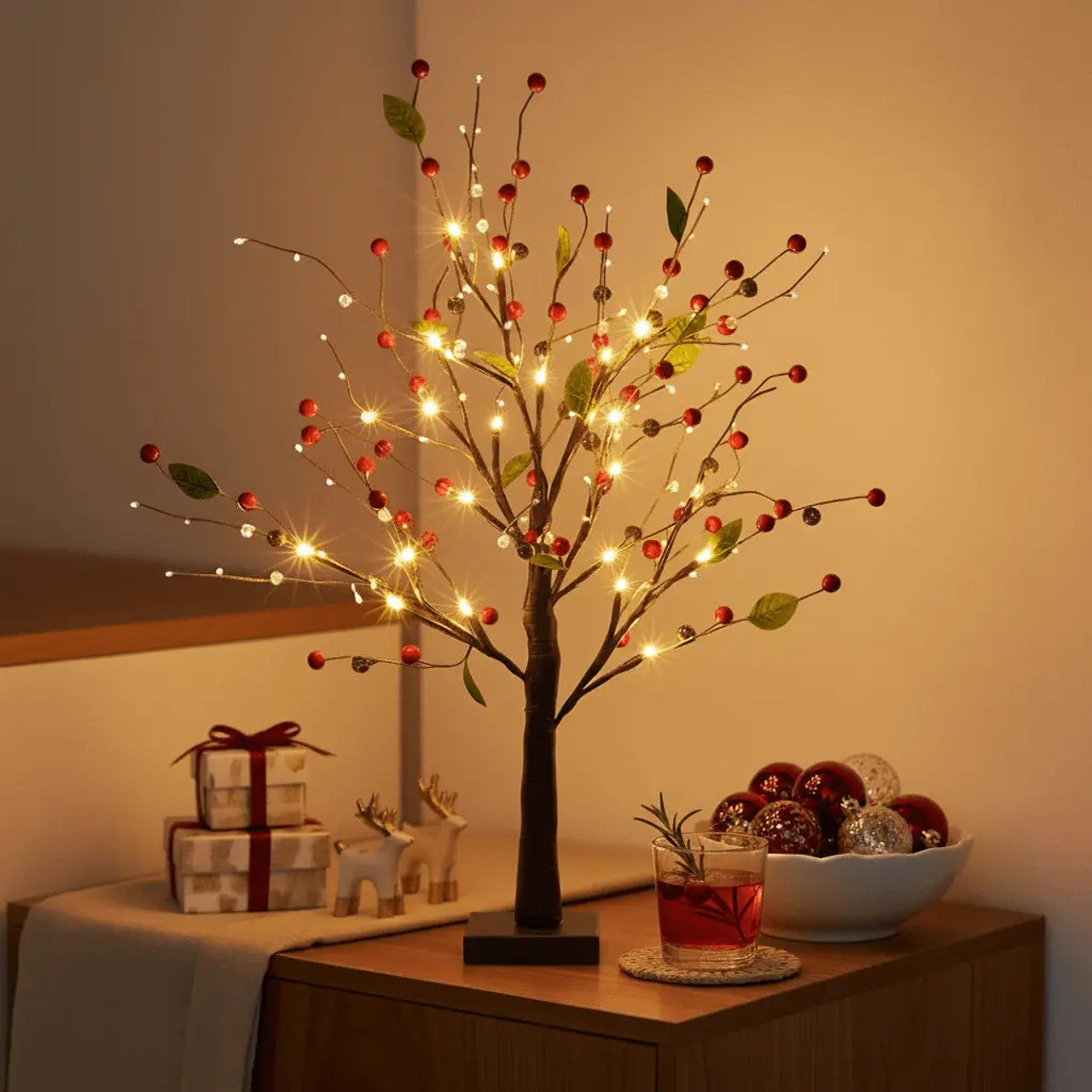 Red Blossom Tree
