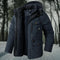 Padded Hooded Winter Jacket with Modern Fit