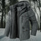Padded Hooded Winter Jacket with Modern Fit