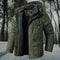 Padded Hooded Winter Jacket with Modern Fit