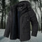 Padded Hooded Winter Jacket with Modern Fit